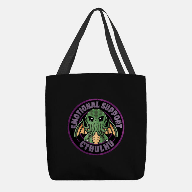 Emotional Support Cthulhu-None-Basic Tote-Bag-fanfreak1