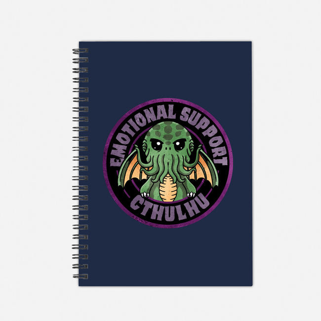 Emotional Support Cthulhu-None-Dot Grid-Notebook-fanfreak1