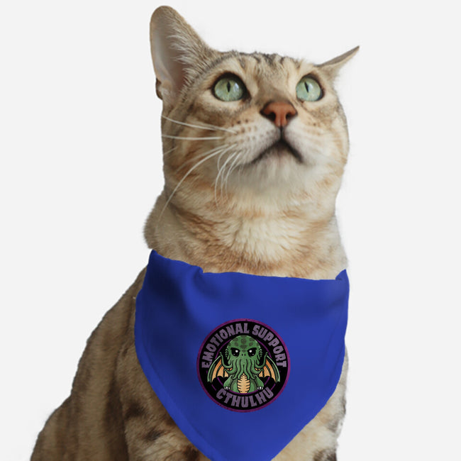 Emotional Support Cthulhu-Cat-Adjustable-Pet Collar-fanfreak1