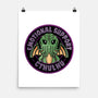 Emotional Support Cthulhu-None-Matte-Poster-fanfreak1