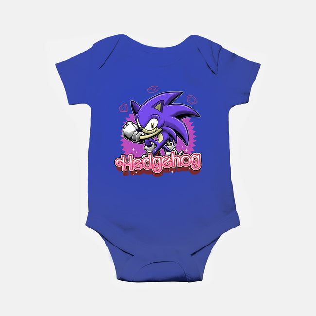 The Blue Hedgehog-Baby-Basic-Onesie-Astrobot Invention