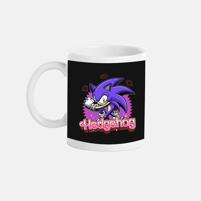 The Blue Hedgehog-None-Mug-Drinkware-Astrobot Invention