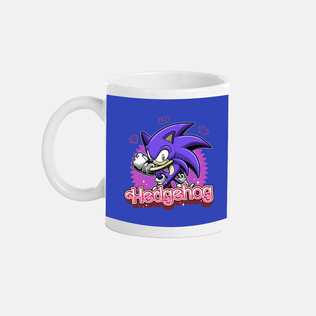 The Blue Hedgehog-None-Mug-Drinkware-Astrobot Invention