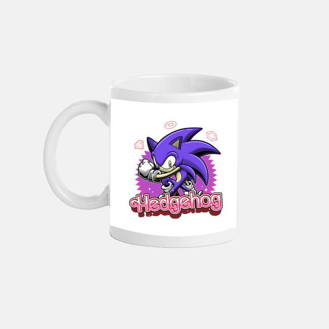 The Blue Hedgehog-None-Mug-Drinkware-Astrobot Invention