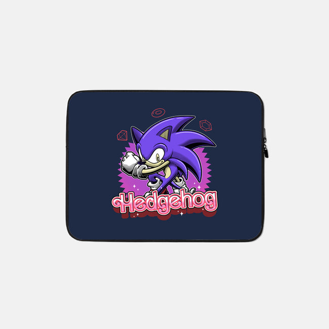 The Blue Hedgehog-None-Zippered-Laptop Sleeve-Astrobot Invention