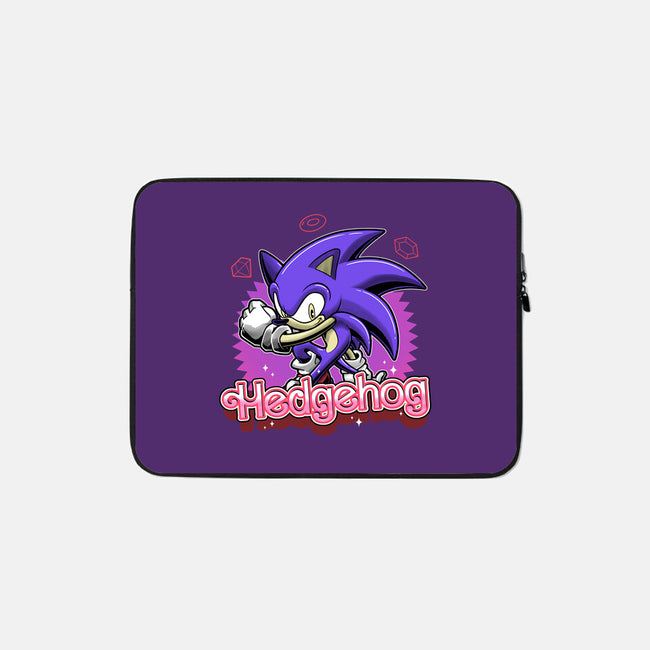 The Blue Hedgehog-None-Zippered-Laptop Sleeve-Astrobot Invention