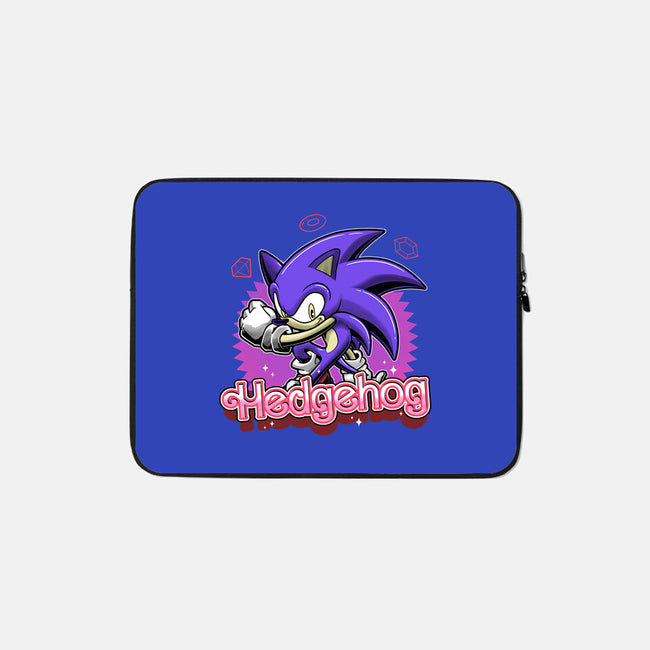 The Blue Hedgehog-None-Zippered-Laptop Sleeve-Astrobot Invention