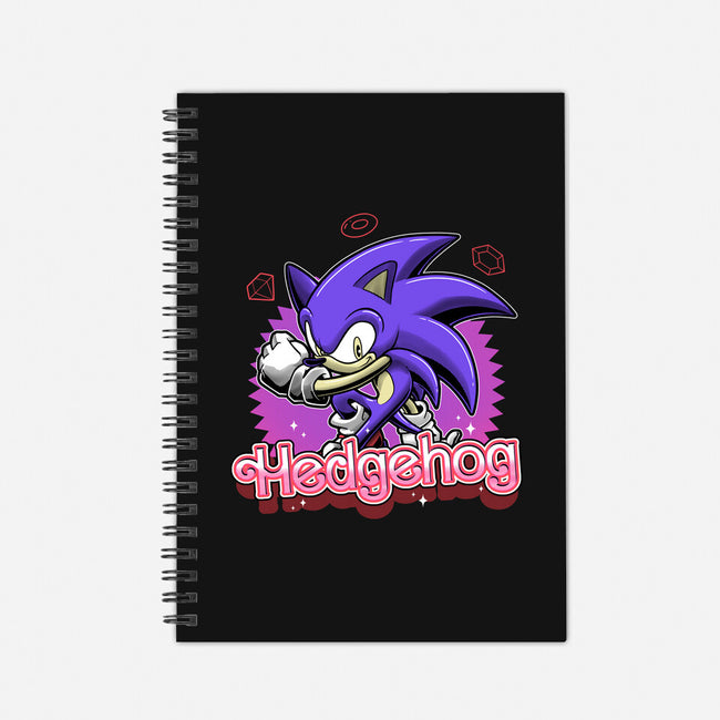 The Blue Hedgehog-None-Dot Grid-Notebook-Astrobot Invention