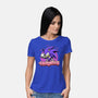 The Blue Hedgehog-Womens-Basic-Tee-Astrobot Invention