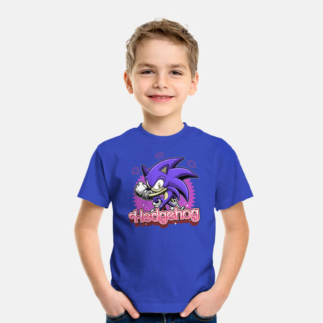 The Blue Hedgehog-Youth-Basic-Tee-Astrobot Invention