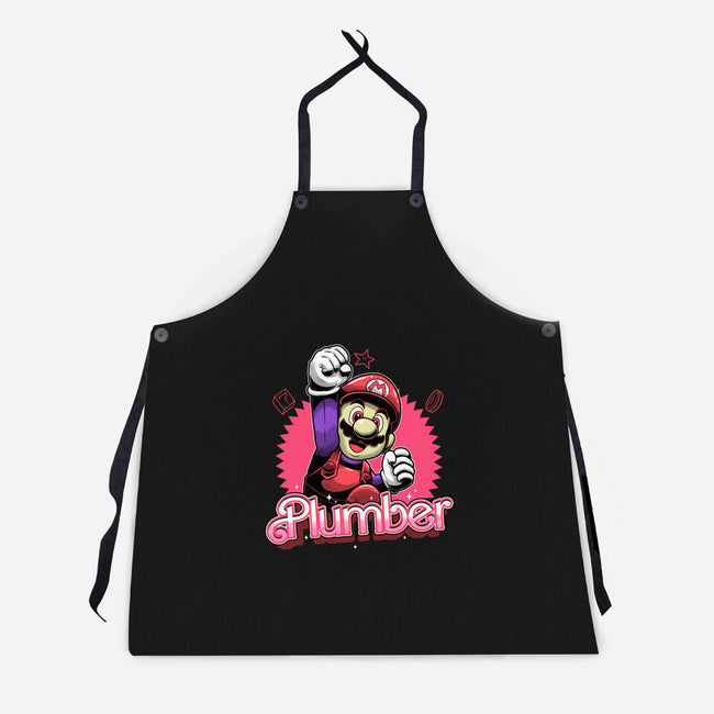 The Plumber-Unisex-Kitchen-Apron-Astrobot Invention