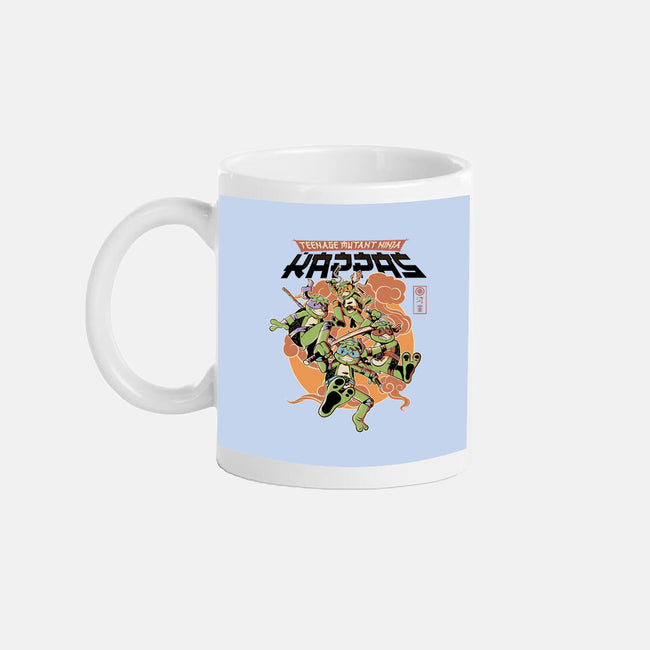 Ninja Kappas-None-Mug-Drinkware-demonigote