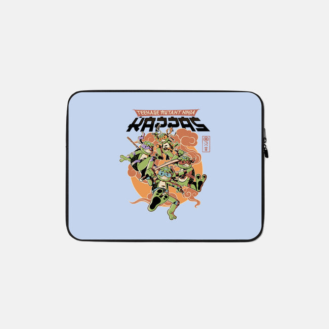 Ninja Kappas-None-Zippered-Laptop Sleeve-demonigote