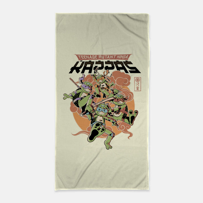 Ninja Kappas-None-Beach-Towel-demonigote