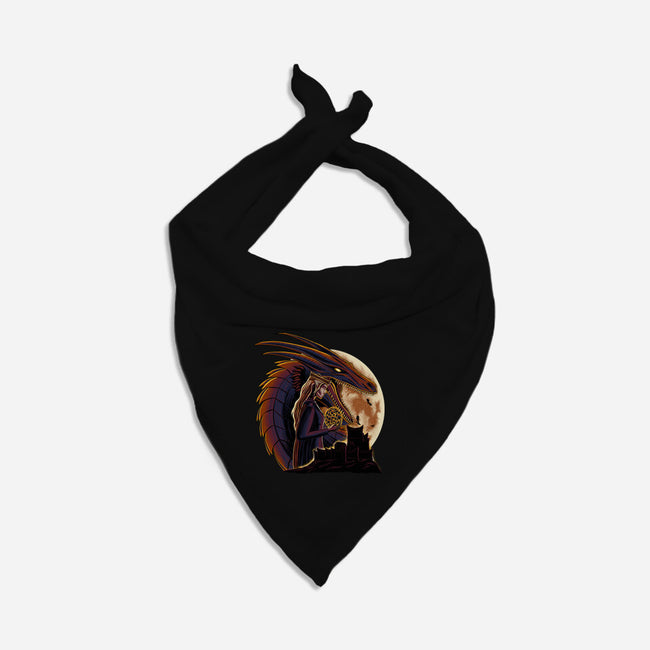 Black Queen-Cat-Bandana-Pet Collar-rmatix