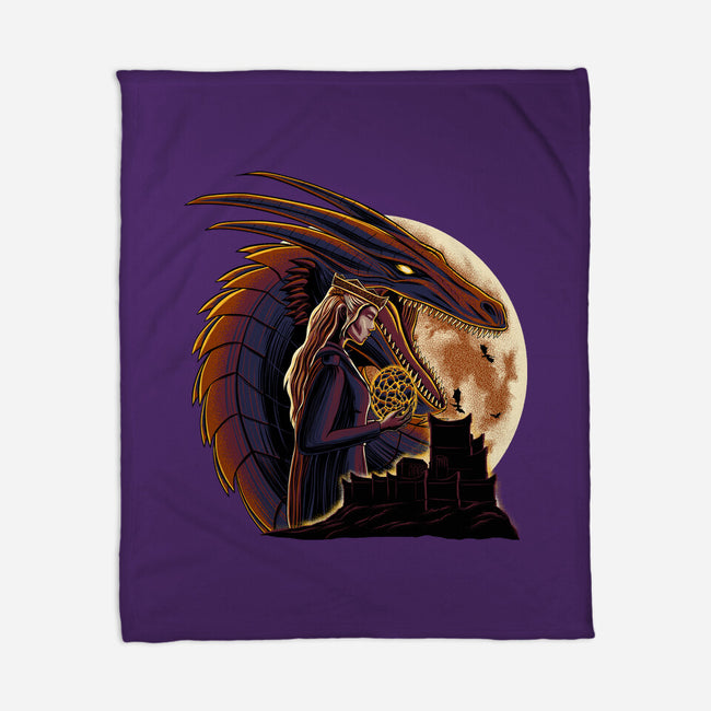 Black Queen-None-Fleece-Blanket-rmatix