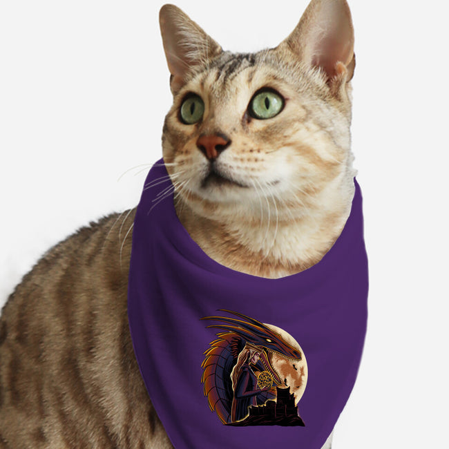 Black Queen-Cat-Bandana-Pet Collar-rmatix