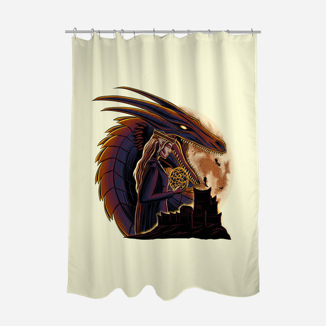 Black Queen-None-Polyester-Shower Curtain-rmatix