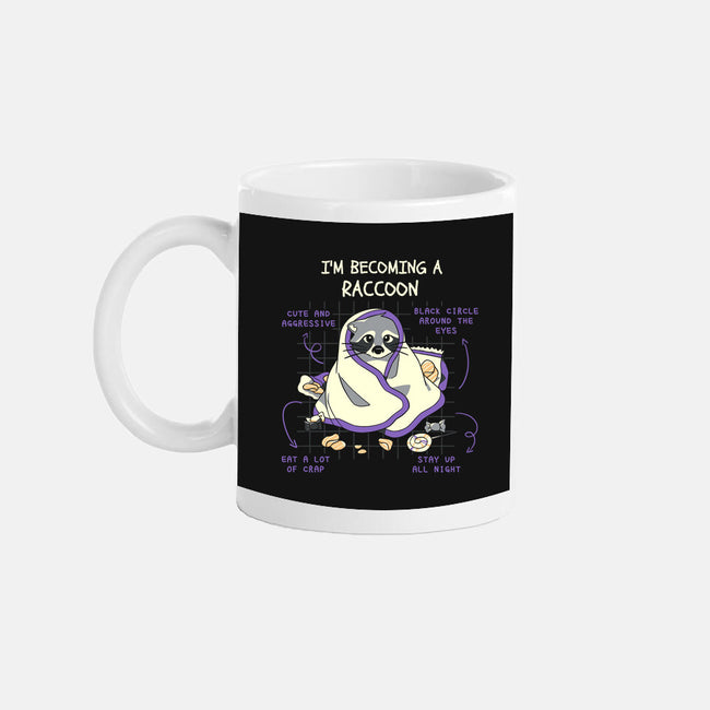 Becoming A Raccoon-None-Mug-Drinkware-yumie