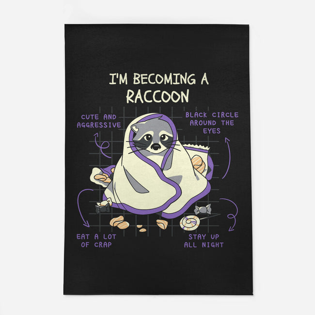 Becoming A Raccoon-None-Indoor-Rug-yumie