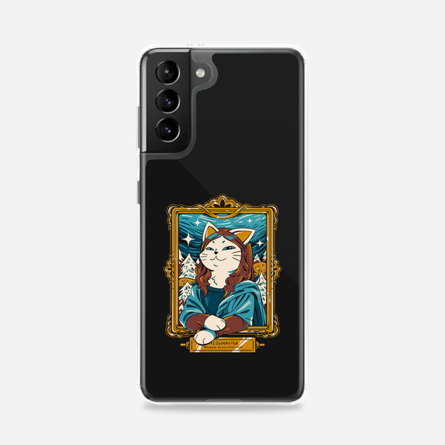 Meownalisa-Samsung-Snap-Phone Case-yumie