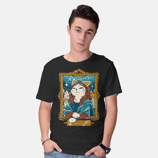 Meownalisa-Mens-Basic-Tee-yumie