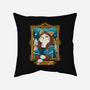 Meownalisa-None-Removable Cover-Throw Pillow-yumie