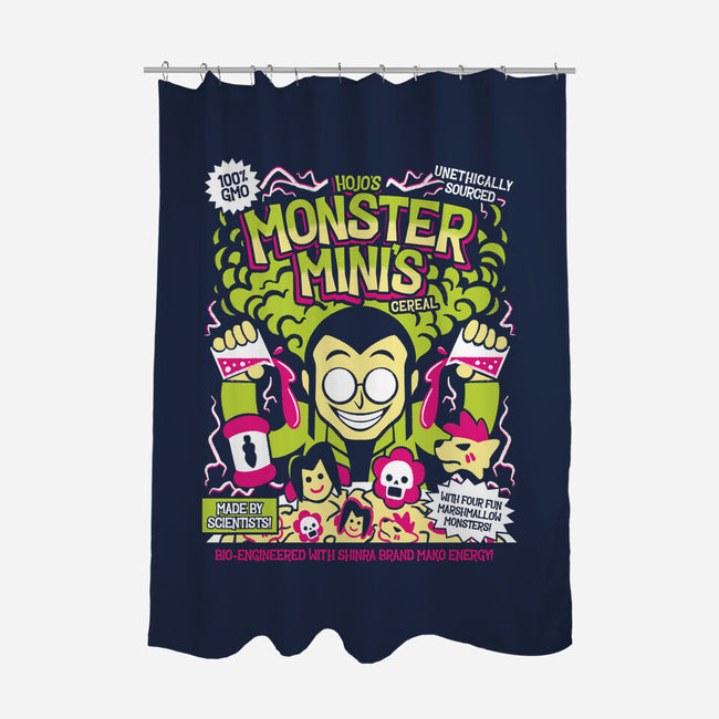 Monster Minis-None-Polyester-Shower Curtain-Aarons Art Room