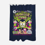 Monster Minis-None-Polyester-Shower Curtain-Aarons Art Room