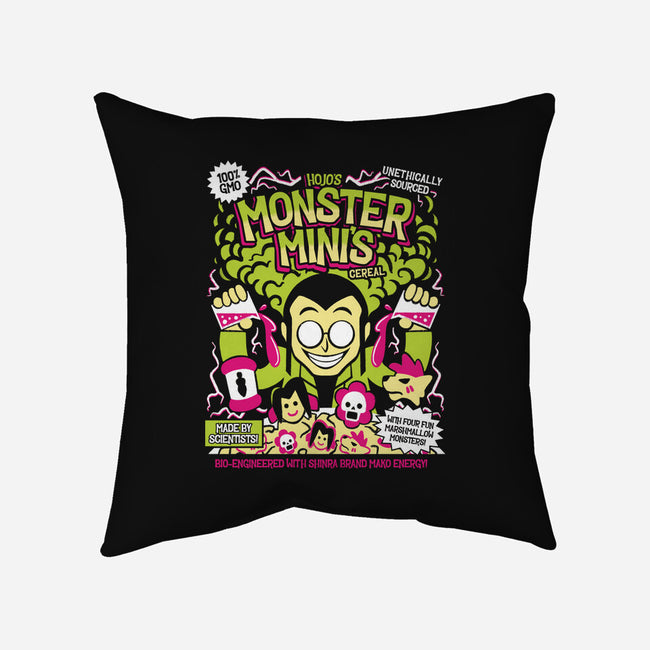 Monster Minis-None-Removable Cover-Throw Pillow-Aarons Art Room