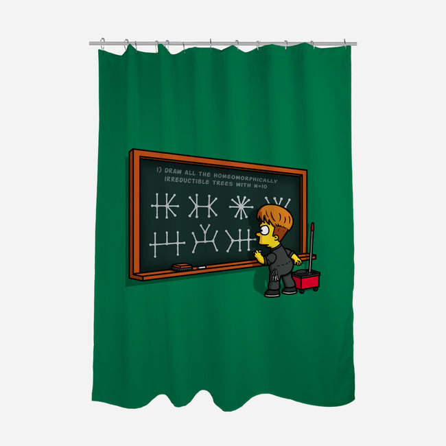 Good Janitor-None-Polyester-Shower Curtain-Raffiti