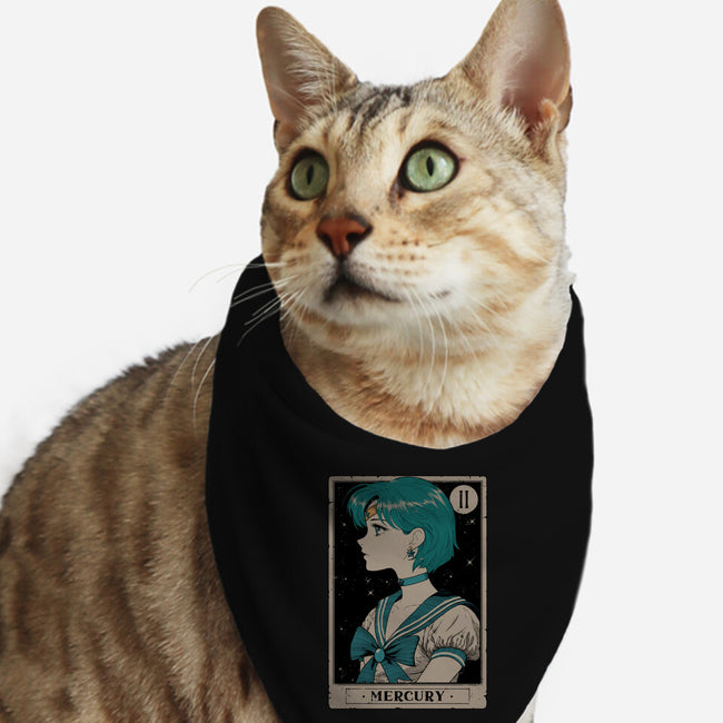 Mercury Card-Cat-Bandana-Pet Collar-Hafaell