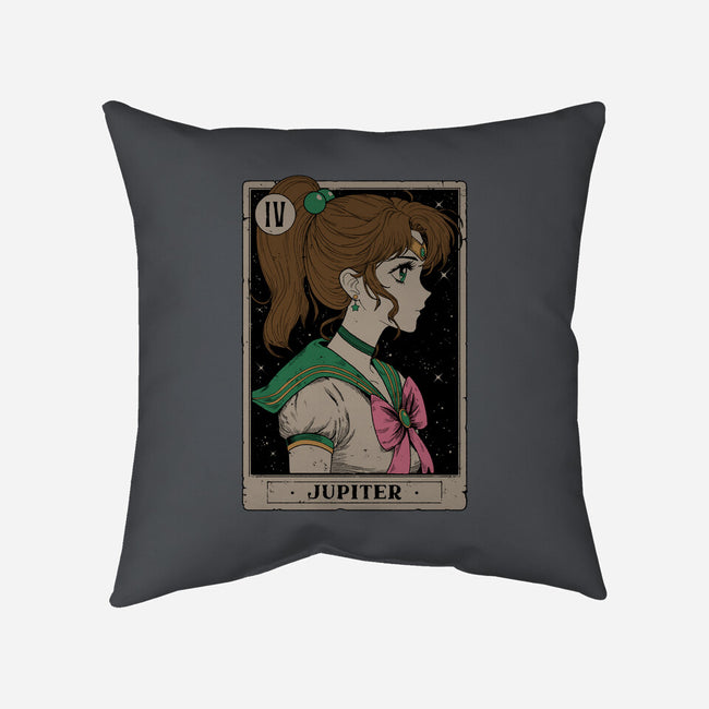 Jupiter Card-None-Removable Cover-Throw Pillow-Hafaell