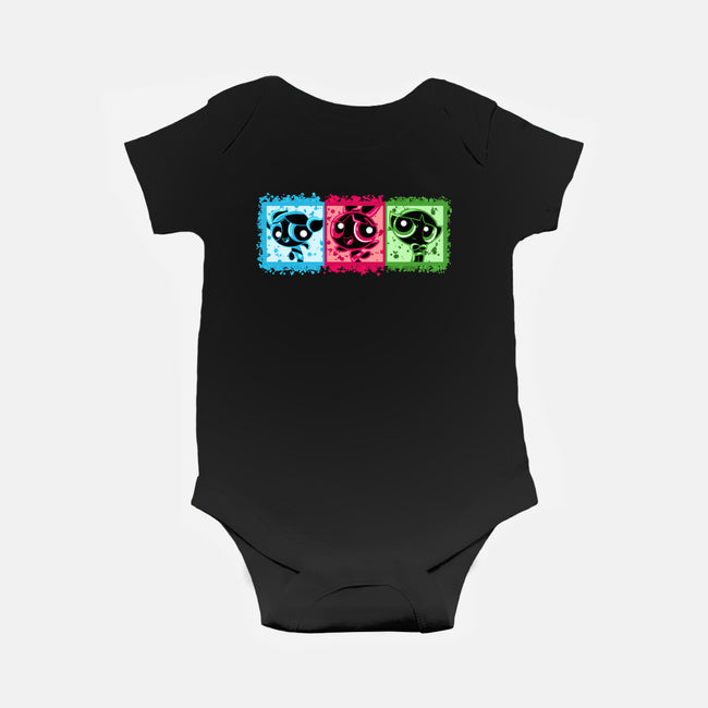 Super Sisters-Baby-Basic-Onesie-nickzzarto