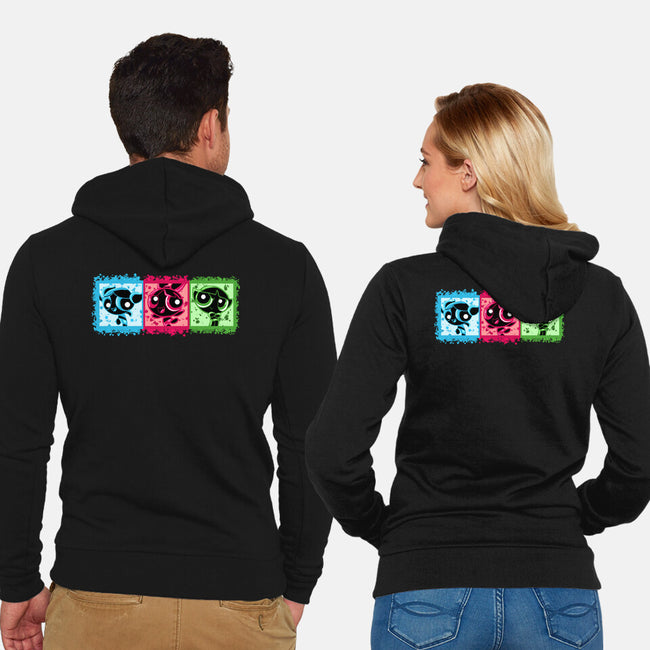 Super Sisters-Unisex-Zip-Up-Sweatshirt-nickzzarto