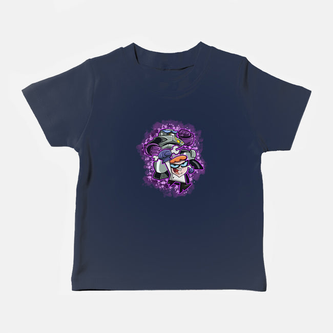 My Robot Battle-Baby-Basic-Tee-nickzzarto