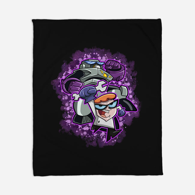 My Robot Battle-None-Fleece-Blanket-nickzzarto