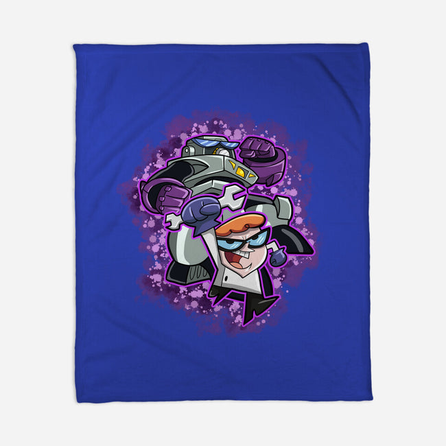 My Robot Battle-None-Fleece-Blanket-nickzzarto