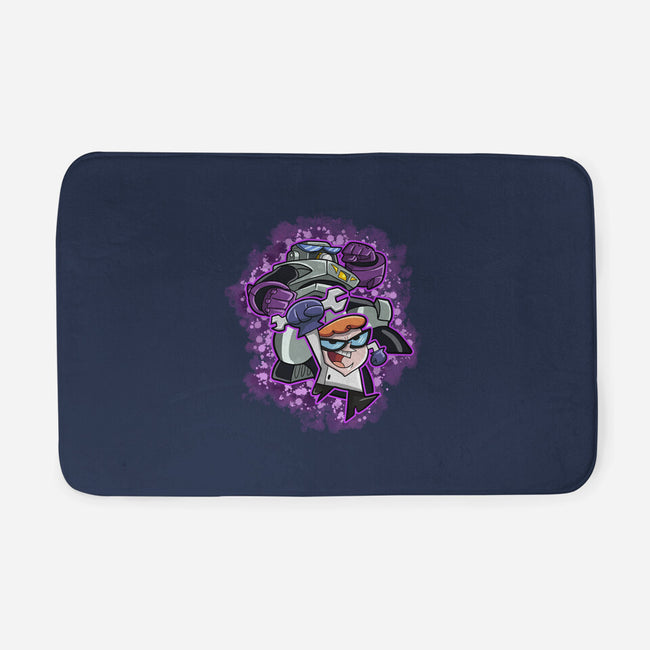 My Robot Battle-None-Memory Foam-Bath Mat-nickzzarto