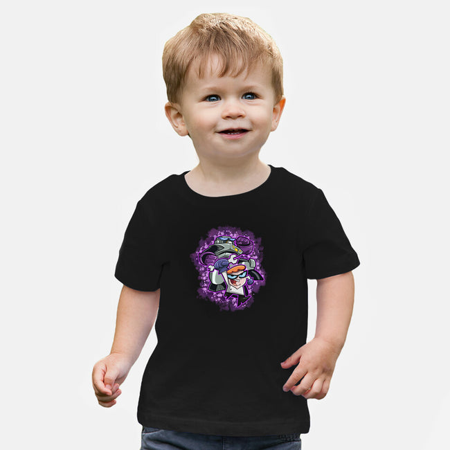 My Robot Battle-Baby-Basic-Tee-nickzzarto