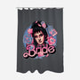 The Pink Bride-None-Polyester-Shower Curtain-glitchygorilla