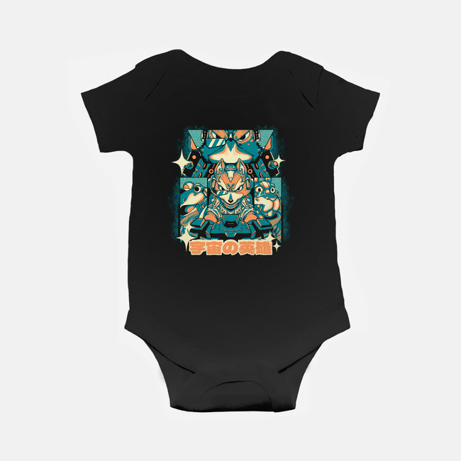 Galaxy Heroes-Baby-Basic-Onesie-1Wing