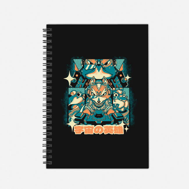 Galaxy Heroes-None-Dot Grid-Notebook-1Wing