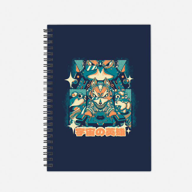 Galaxy Heroes-None-Dot Grid-Notebook-1Wing