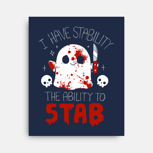 Ability To Stab-None-Stretched-Canvas-Vallina84