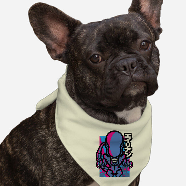 Alien Attack-Dog-Bandana-Pet Collar-jrberger