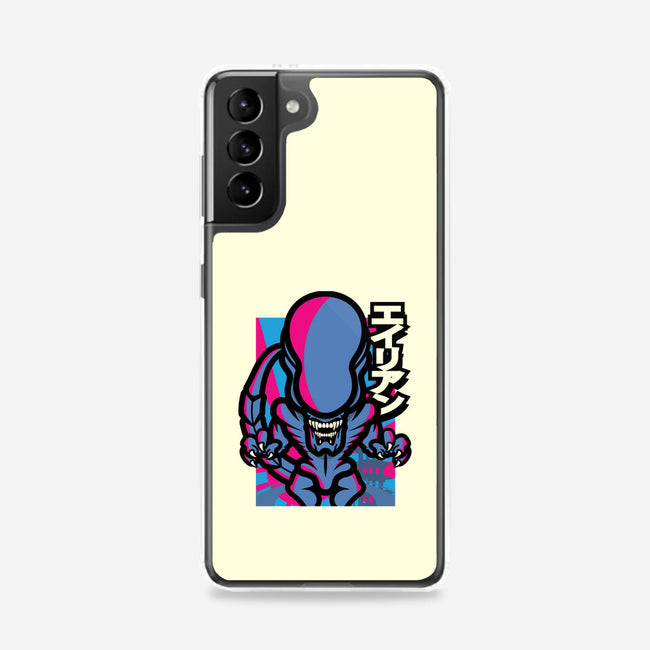 Alien Attack-Samsung-Snap-Phone Case-jrberger