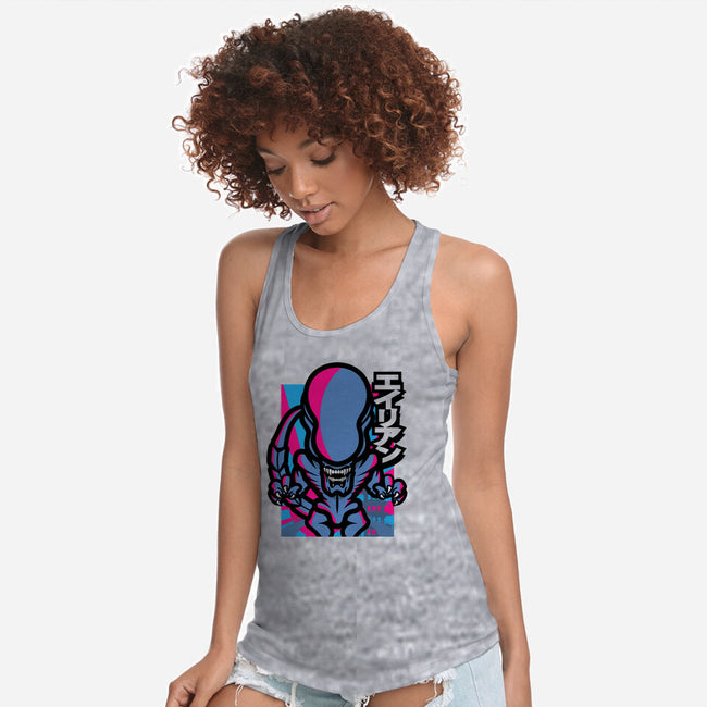 Alien Attack-Womens-Racerback-Tank-jrberger