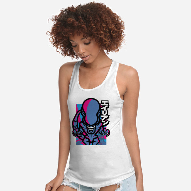 Alien Attack-Womens-Racerback-Tank-jrberger