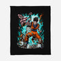 Gohan Vs Boo-None-Fleece-Blanket-Knegosfield